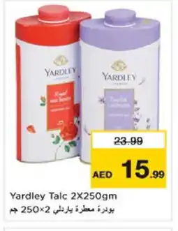 Nesto YARDLEY Talcum Powder offer