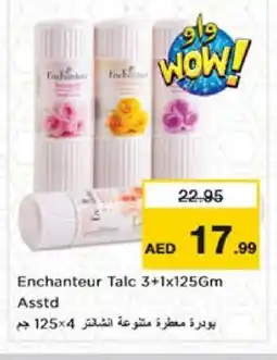 Nesto Enchanteur Talcum Powder offer