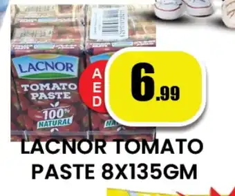 Zain Hypermarket LACNOR Tomato Paste offer