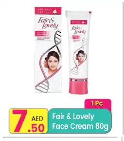 Everyday Center FAIR & LOVELY Face cream offer