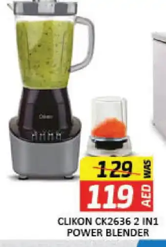 Mango Hypermarket LLC CLIKON Mixer / Grinder offer