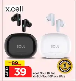 Mark & Save XCELL Earphone offer
