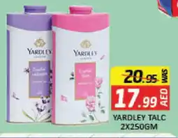 Mango Hypermarket LLC YARDLEY Talcum Powder offer
