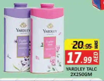 Mango Hypermarket LLC YARDLEY Talcum Powder offer