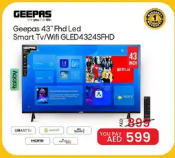 Mark & Save GEEPAS Smart TV offer