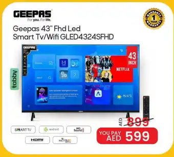 Mark & Save GEEPAS Smart TV offer
