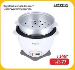 Mark & Save KRYPTON Rice Cooker offer