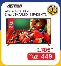 Mark & Save AFTRON Smart TV offer