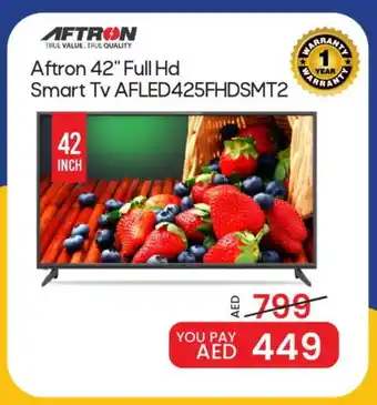 Mark & Save AFTRON Smart TV offer