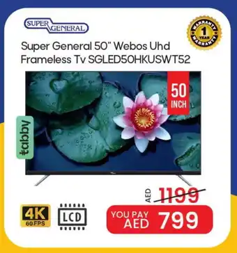 Mark & Save SUPER GENERAL Smart TV offer