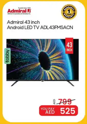 Mark & Save ADMIRAL Smart TV offer