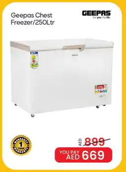 Mark & Save GEEPAS Freezer offer