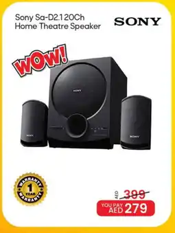 Mark & Save SONY Speaker offer