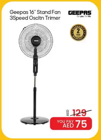 Mark & Save GEEPAS Fan offer
