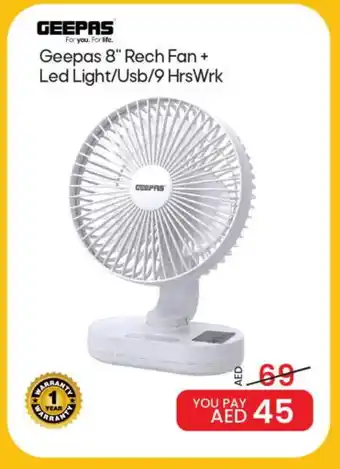 Mark & Save GEEPAS Fan offer