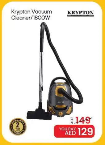 Mark & Save KRYPTON Vacuum Cleaner offer