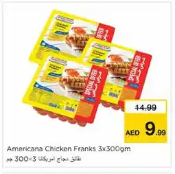 Nesto AMERICANA Chicken Franks offer