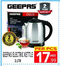 Day Star Department Store GEEPAS Kettle offer