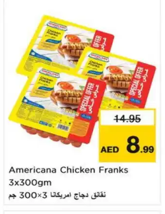 Nesto AMERICANA Chicken Sausage offer
