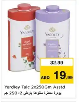 Nesto YARDLEY Talcum Powder offer
