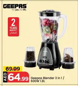 Mark & Save GEEPAS Mixer / Grinder offer