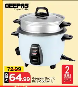 Mark & Save GEEPAS Rice Cooker offer