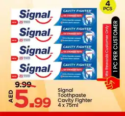 Mark & Save SIGNAL Toothpaste offer