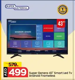 Mark & Save SUPER GENERAL Smart TV offer