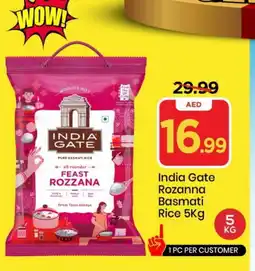 Mark & Save INDIA GATE Basmati / Biryani Rice offer