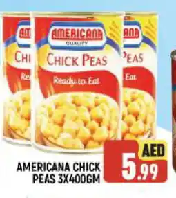 Al Madina AMERICANA Chick Peas offer