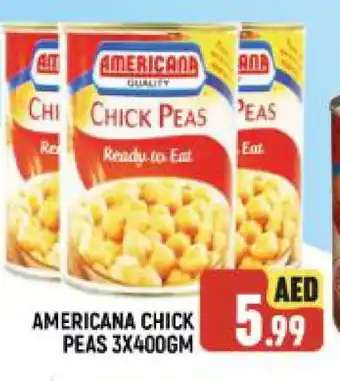 Al Madina AMERICANA Chick Peas offer
