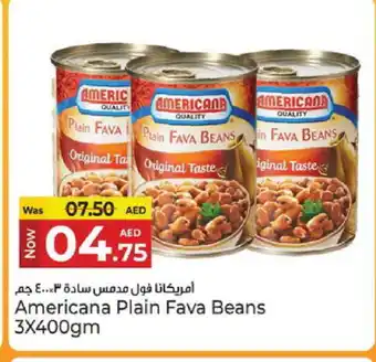 Kenz Hypermarket AMERICANA Fava Beans offer