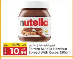 Kenz Hypermarket NUTELLA Chocolate Spread offer
