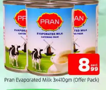 Al Madina PRAN Evaporated Milk offer