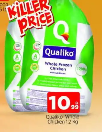 Al Madina QUALIKO Frozen Whole Chicken offer