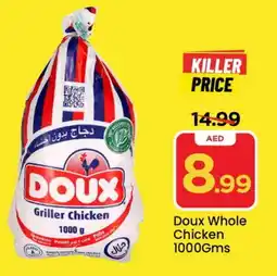Mark & Save DOUX Frozen Whole Chicken offer