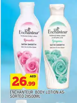 Al Madina Enchanteur Body Lotion & Cream offer