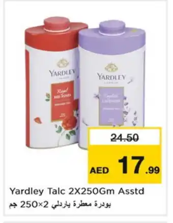 Nesto YARDLEY Talcum Powder offer
