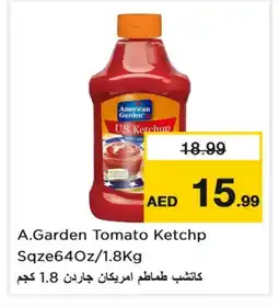 Last Chance AMERICAN GARDEN Tomato Ketchup offer