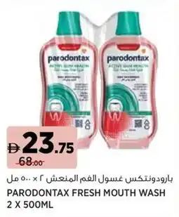Géant Parodontax fresh mouth wash offer