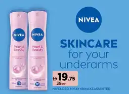 Géant Nivea deo spray assorted offer