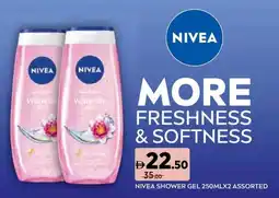 Géant Nivea shower gel assorted offer