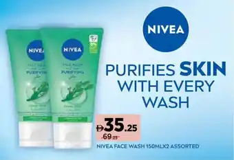 Géant Nivea face wash assorted offer