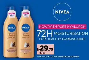 Géant Nivea body lotion assorted offer