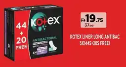 Géant Kotex liner long antibac offer