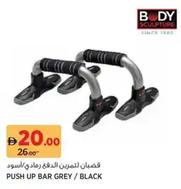 Géant Body sculpture push up bar grey / black offer