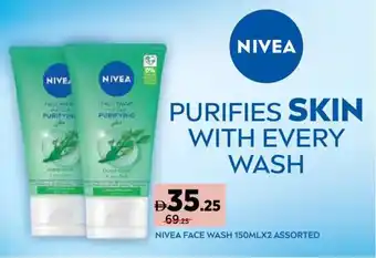 Aswaaq Nivea face wash assorted offer