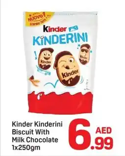 Day To Day Kinder Kinderini Biscuit With Milk Chocolate offer