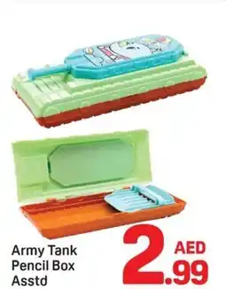 Day To Day Army Tank Pencil Box Asstd offer