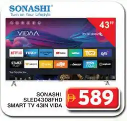 Grand Hyper Market SONASHI Smart TV offer